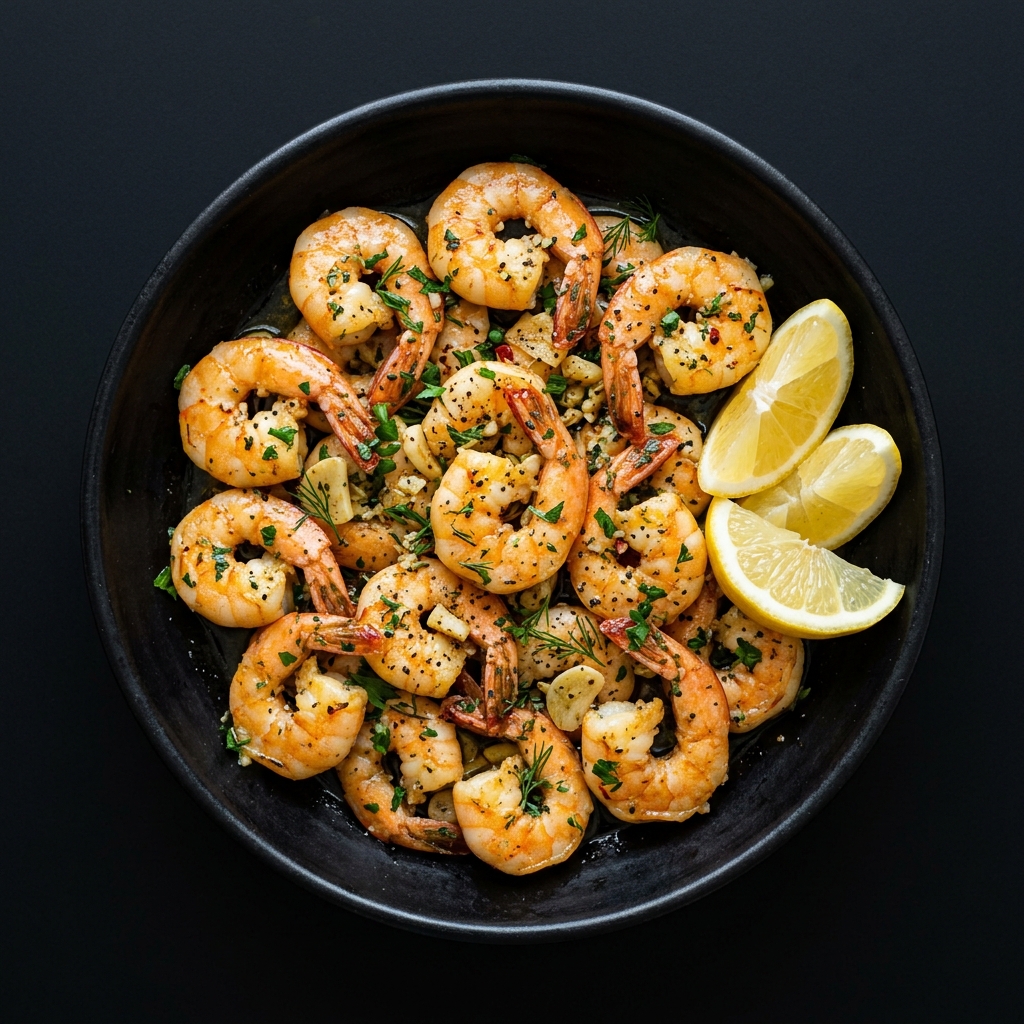 Garlic Jumbo Prawns